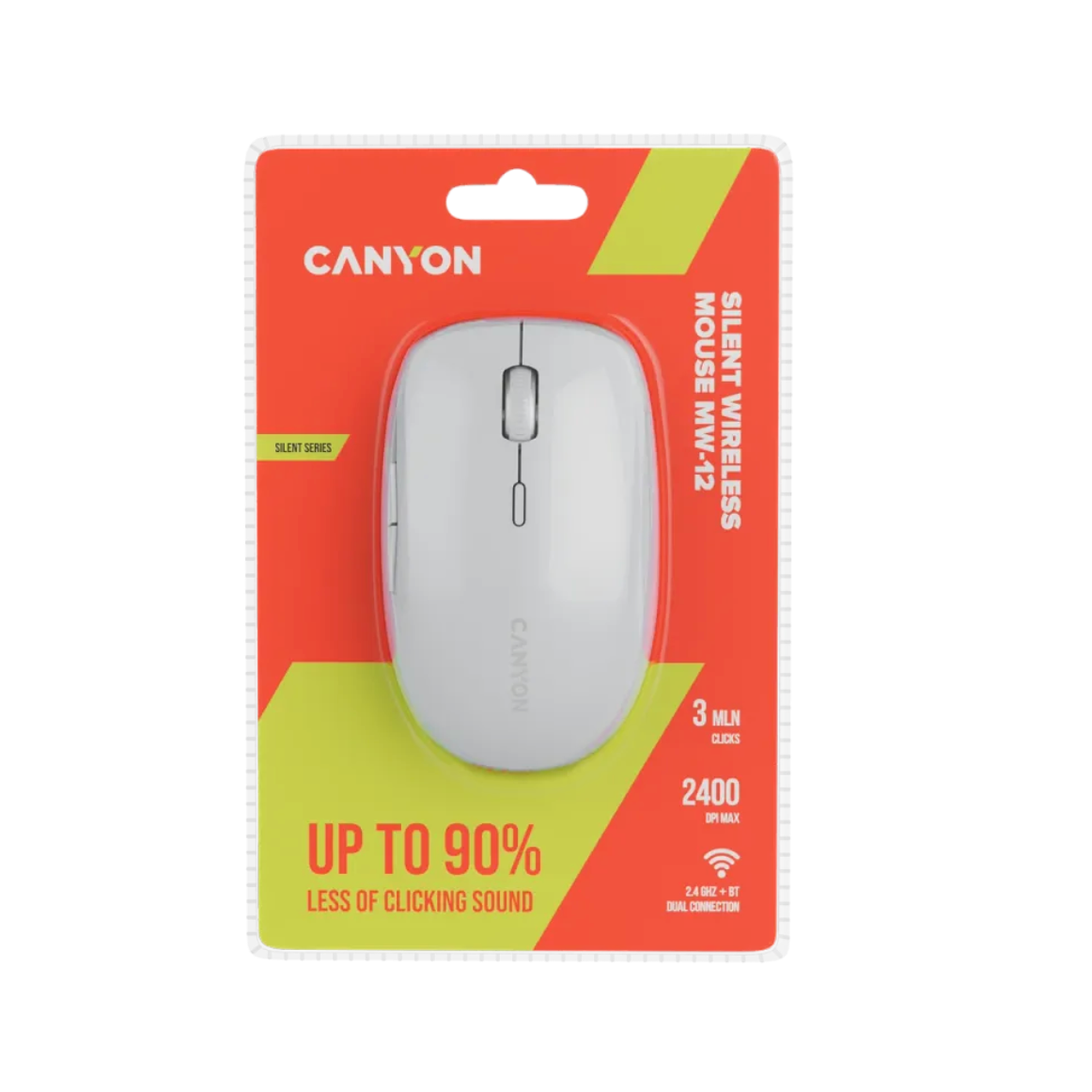 Canyon Wireless Mouse MW-12 Dark Gray