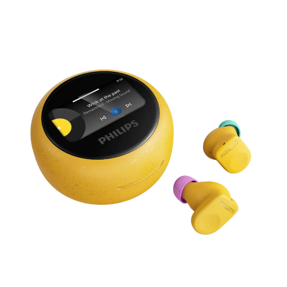 Philips TAMS3YL True Wireless Moving Sound BUD Yellow