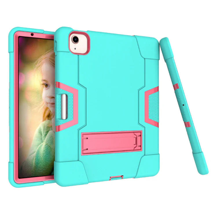 For Galaxy Tab A11 Plus SM-X230 Hard Case Survivor With Stand Midnight Green