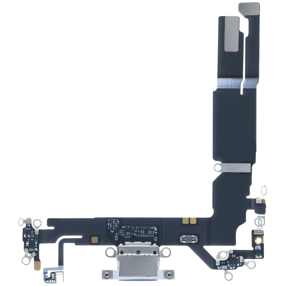 Charging Port Assembly For I Phone 16 (Mm Wave) (Genuine Oem) (White)