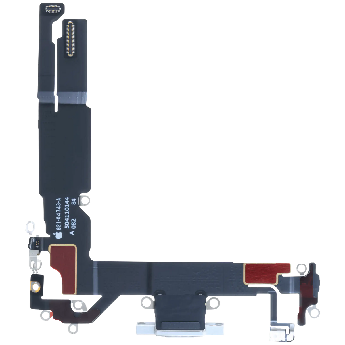 Charging Port Assembly For I Phone 16 (Mm Wave) (Genuine Oem) (White)