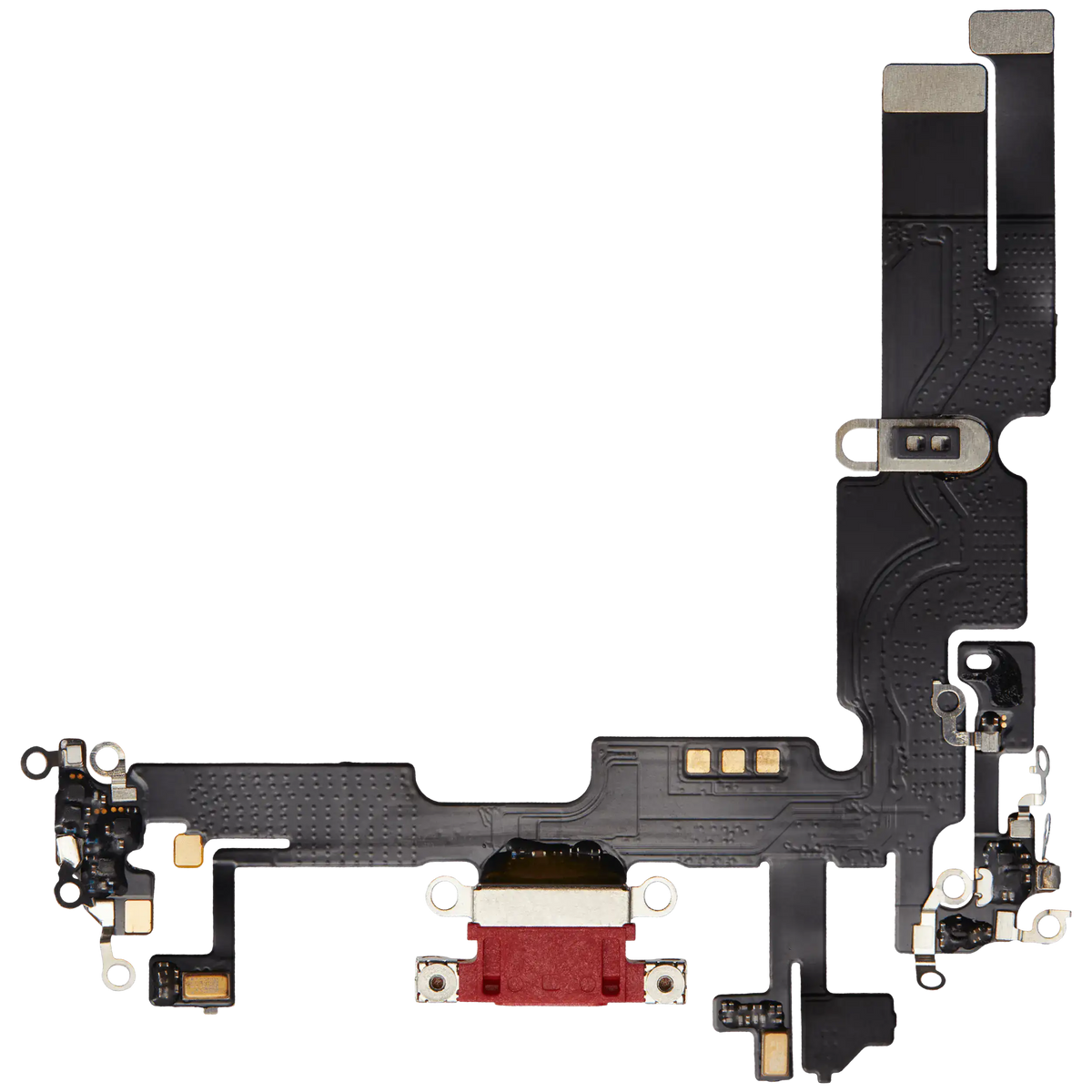 Charging Port Flex Cable For I Phone 14 Plus (Aftermarket Plus) (Red)