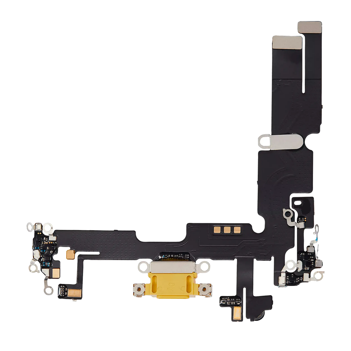 Charging Port Flex Cable For I Phone 14 Plus (Aftermarket Plus) (Yellow)