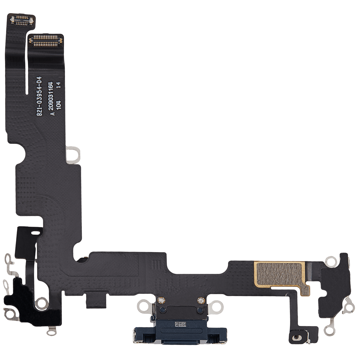 Charging Port Flex Cable For I Phone 14 Plus (Used Oem Pull) (Midnight)