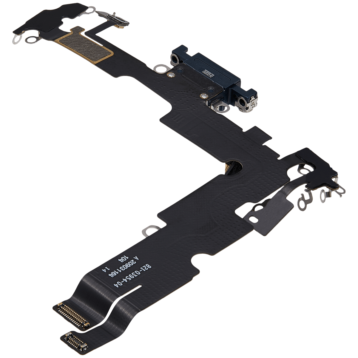 Charging Port Flex Cable For I Phone 14 Plus (Used Oem Pull) (Midnight)