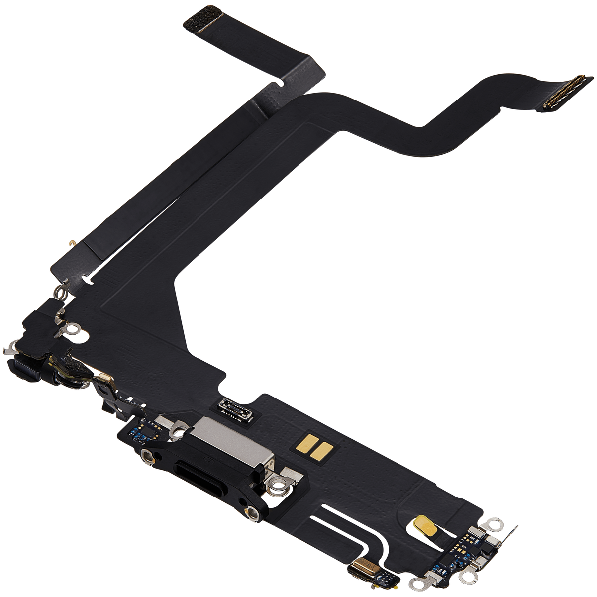 Charging Port Flex Cable For I Phone 14 Pro Max (Used Oem Pull) (Space Black)