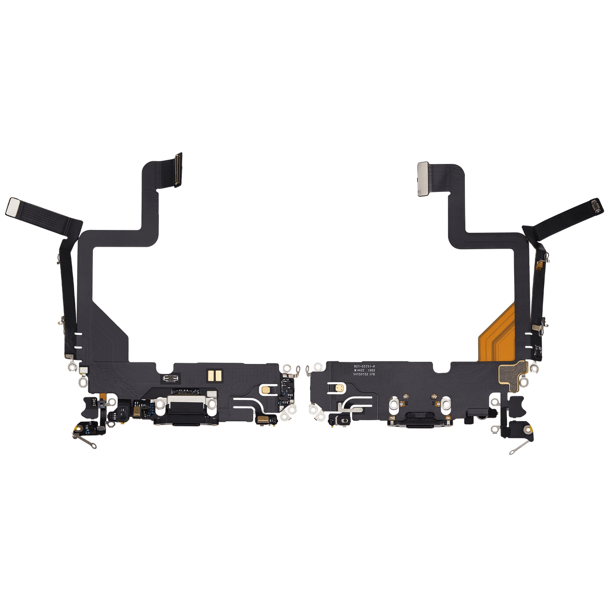 Charging Port Flex Cable For I Phone 14 Pro (Used Oem Pull) (Space Black)