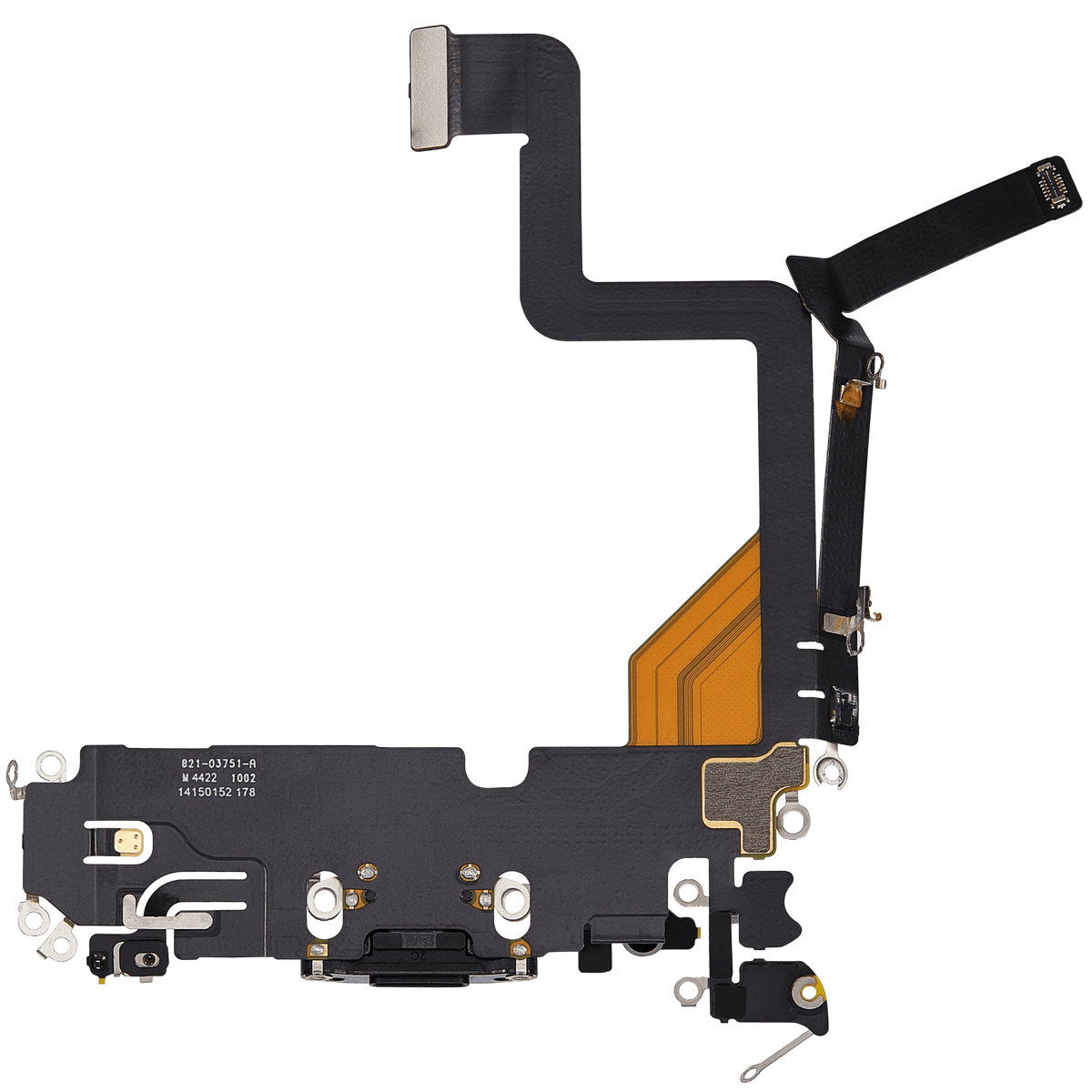 Charging Port Flex Cable For I Phone 14 Pro (Used Oem Pull) (Space Black)