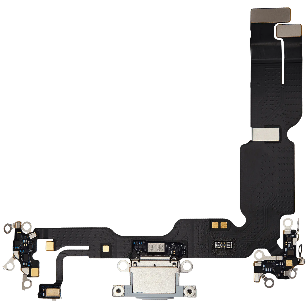 Charging Port Flex Cable For I Phone 15 Plus (Used Oem Pull) (Blue)