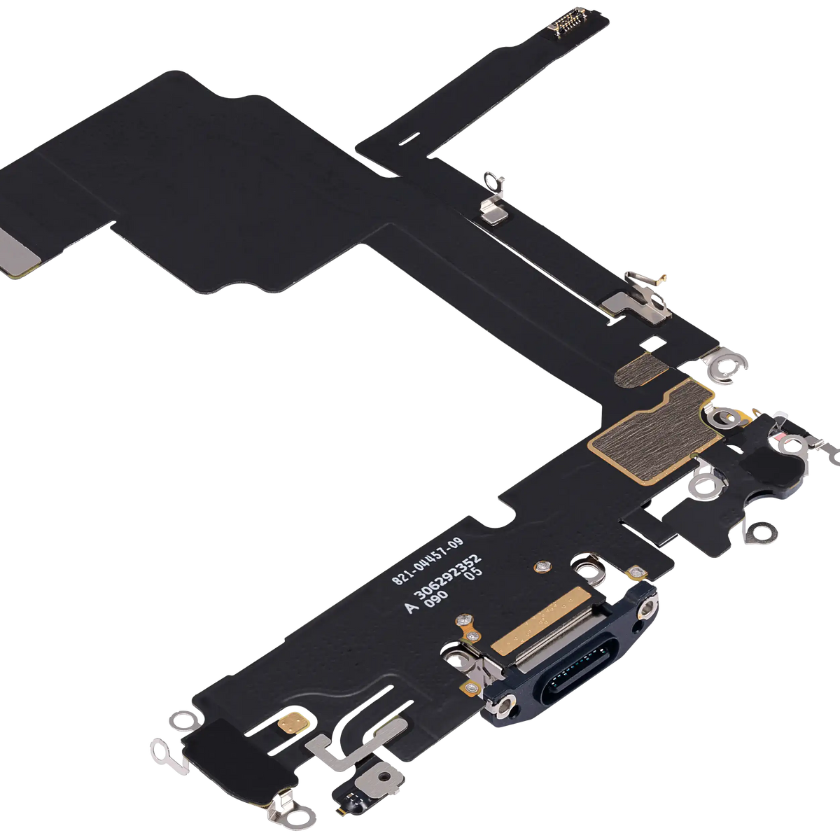 Charging Port Flex Cable For I Phone 15 Pro (Used Oem Pull) (Blue Titanium)