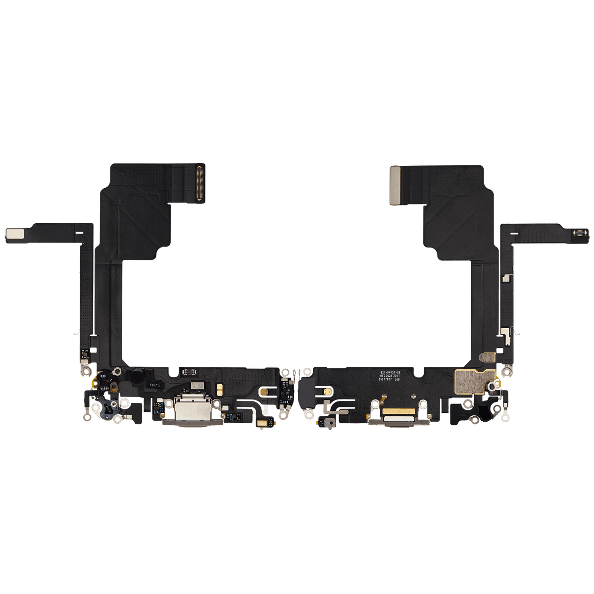 Charging Port Flex Cable For I Phone 15 Pro (Used Oem Pull) (Natural Titanium)