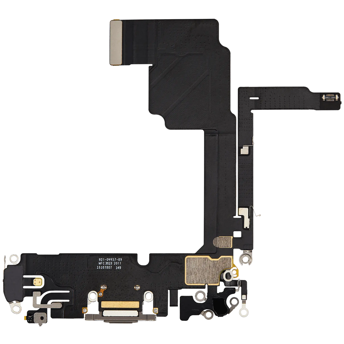 Charging Port Flex Cable For I Phone 15 Pro (Used Oem Pull) (Natural Titanium)