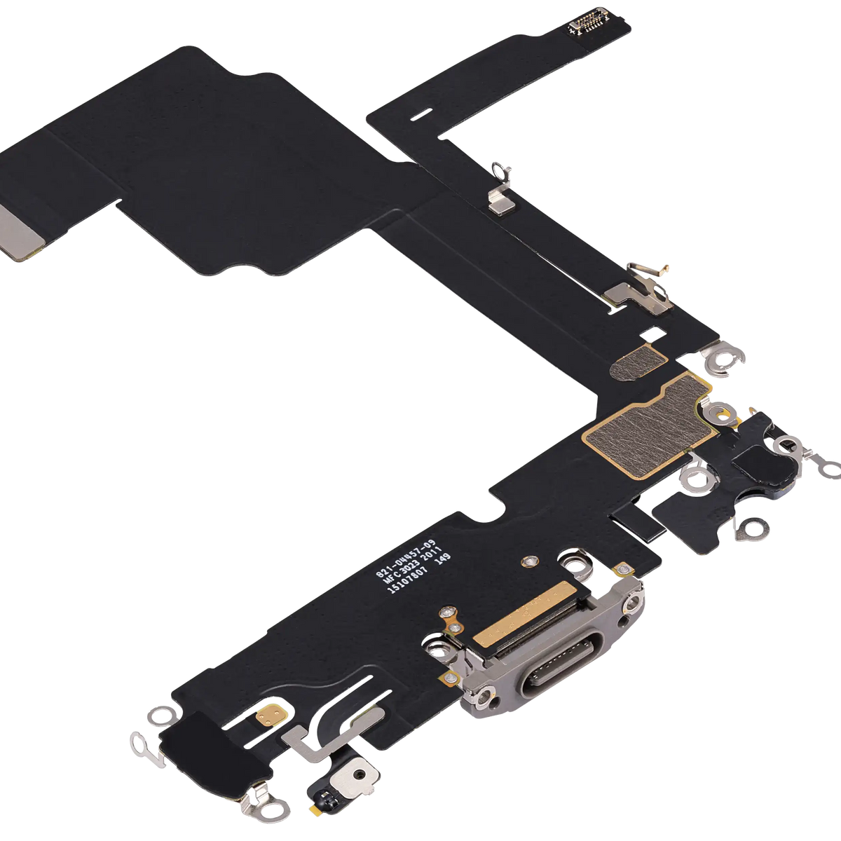 Charging Port Flex Cable For I Phone 15 Pro (Used Oem Pull) (Natural Titanium)