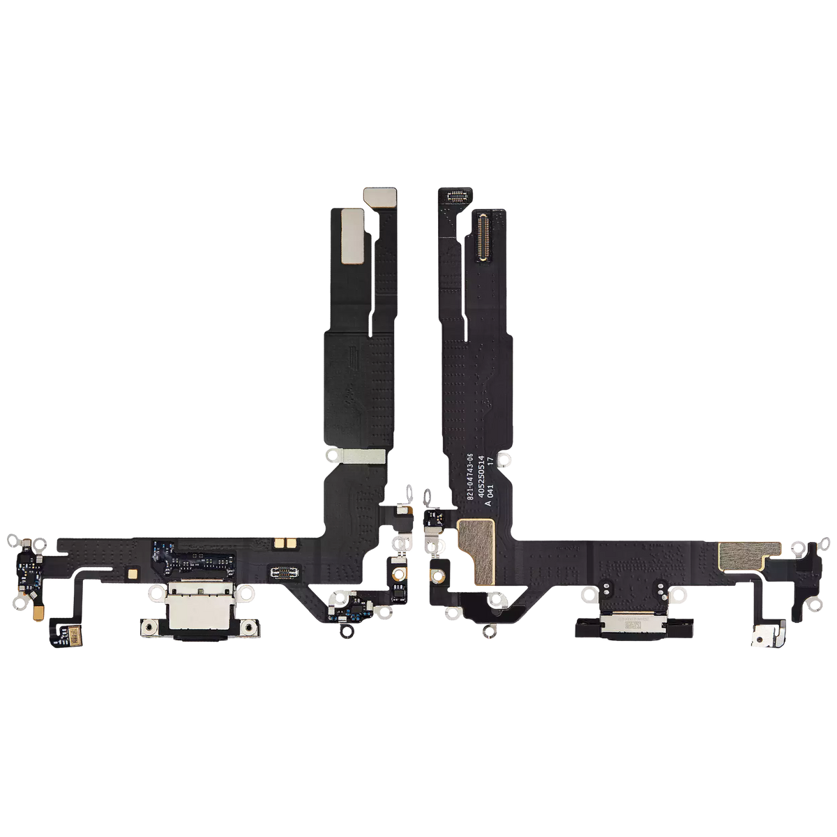 Charging Port Flex Cable For I Phone 16 (Premium) (Black)