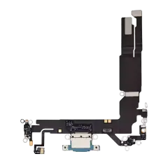 Charging Port Flex Cable For I Phone 16 (Premium) (Teal)