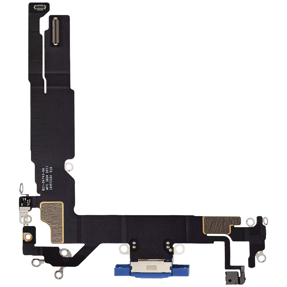 Charging Port Flex Cable For I Phone 16 (Premium) (Ultramarine)