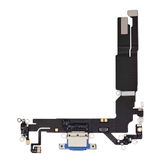 Charging Port Flex Cable For I Phone 16 (Premium) (Ultramarine)