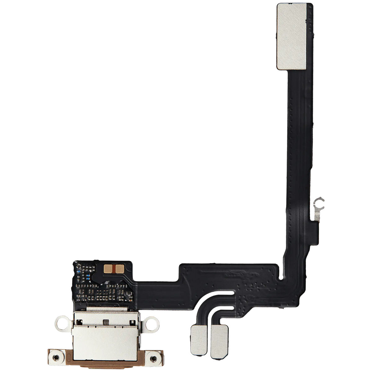 Charging Port Flex Cable For I Phone 16 Pro (Aftermarket Plus) (Desert Titanium)