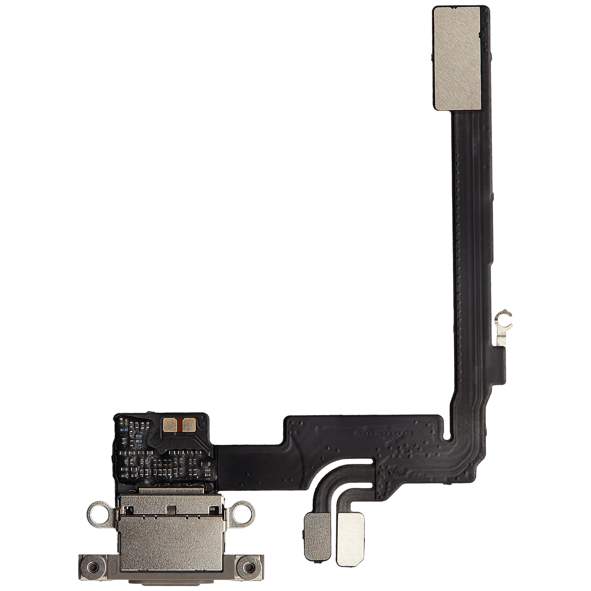 Charging Port Flex Cable For I Phone 16 Pro (Aftermarket Plus) (Natural Titanium)