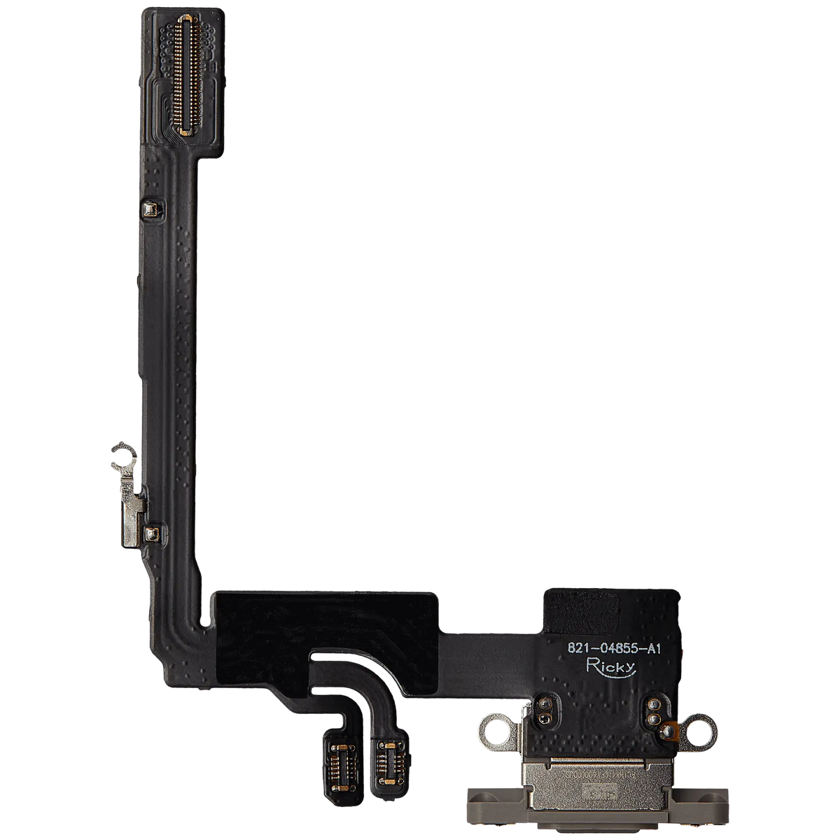 Charging Port Flex Cable For I Phone 16 Pro (Aftermarket Plus) (Natural Titanium)