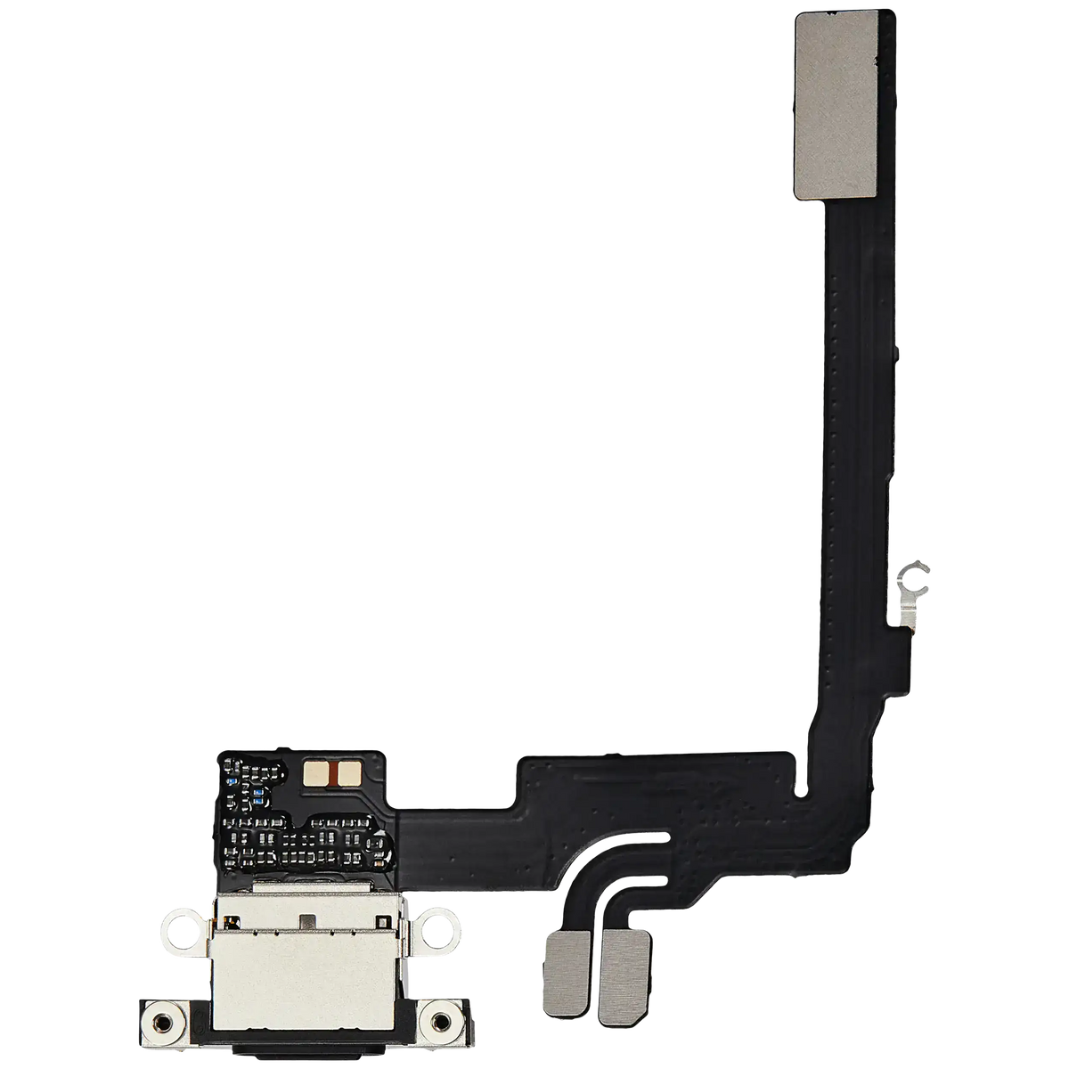 Charging Port Flex Cable For I Phone 16 Pro (Genuine Oem) (Black Titanium)