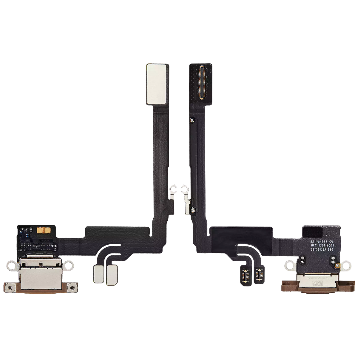 Charging Port Flex Cable For I Phone 16 Pro (Premium) (Desert Titanium)