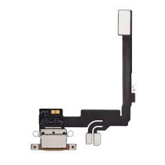 Charging Port Flex Cable For I Phone 16 Pro (Premium) (Desert Titanium)