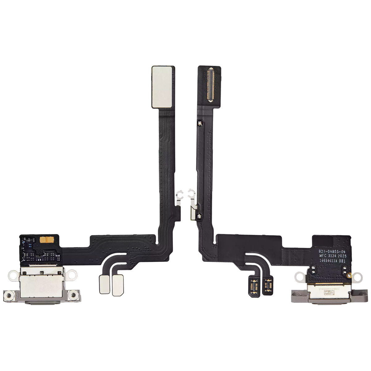 Charging Port Flex Cable For I Phone 16 Pro (Premium) (Natural Titanium)