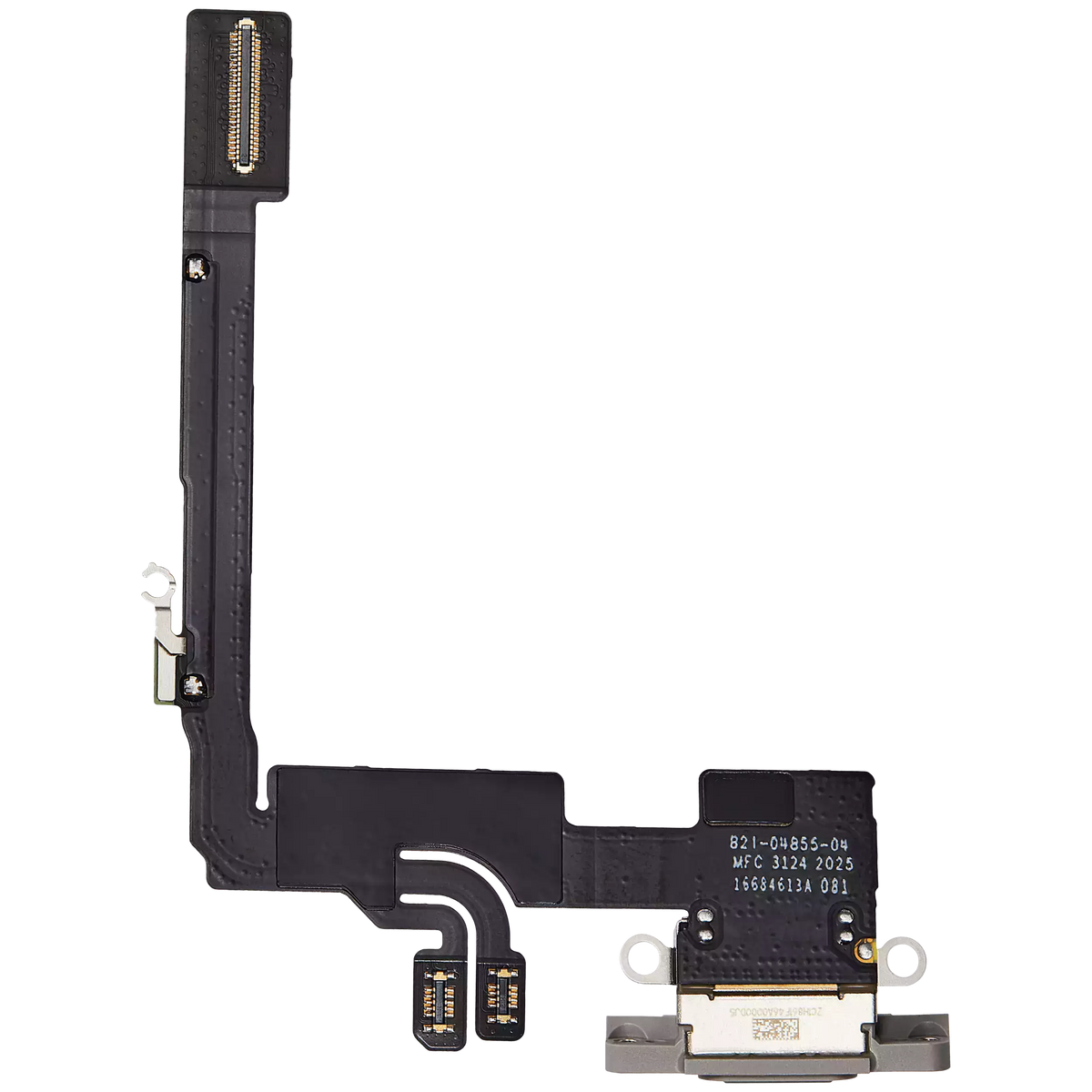 Charging Port Flex Cable For I Phone 16 Pro (Premium) (Natural Titanium)