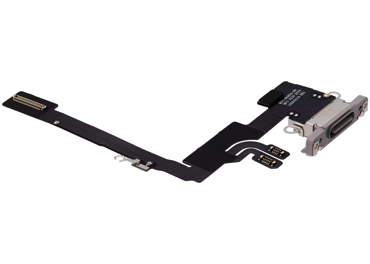 Charging Port Flex Cable For I Phone 16 Pro (Premium) (Natural Titanium)