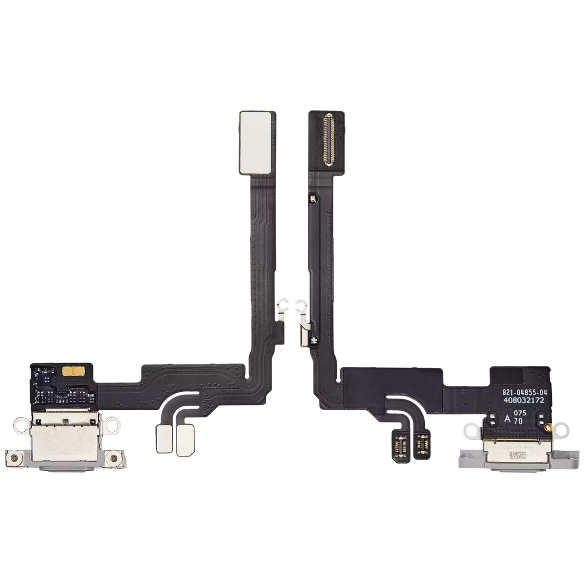 Charging Port Flex Cable For I Phone 16 Pro (Premium) (White Titanium)