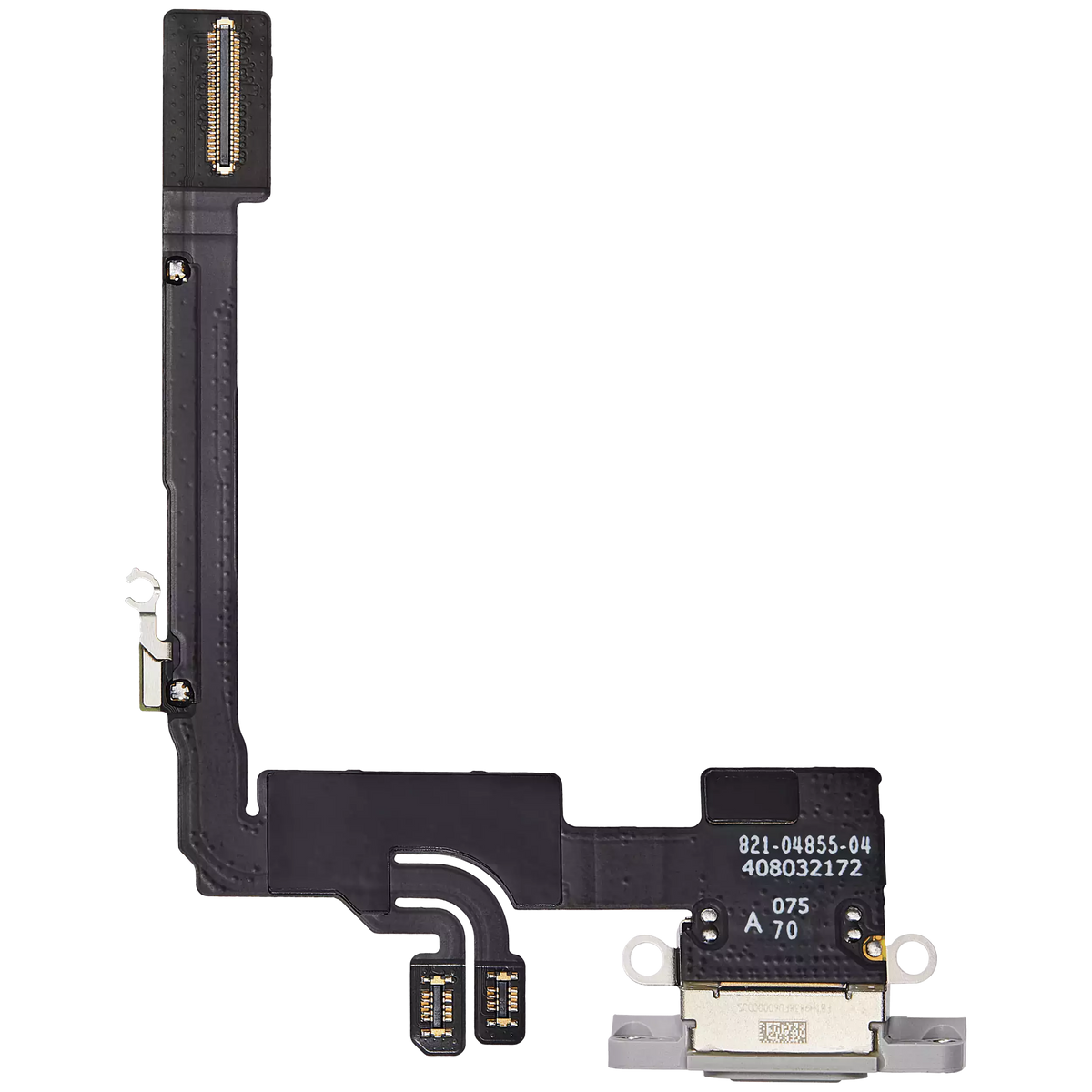 Charging Port Flex Cable For I Phone 16 Pro (Premium) (White Titanium)