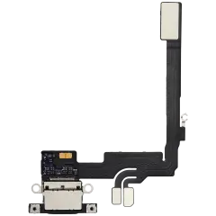Charging Port Flex Cable For I Phone 16 Pro (Used Oem Pull) (Black Titanium)
