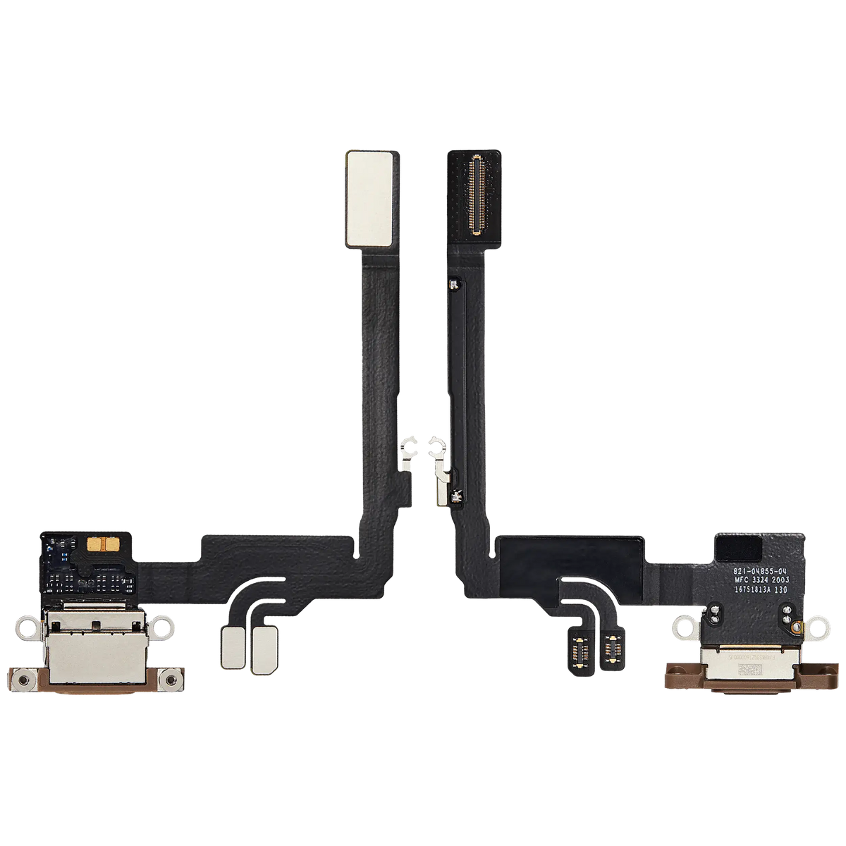 Charging Port Flex Cable For I Phone 16 Pro (Used Oem Pull) (Desert Titanium)