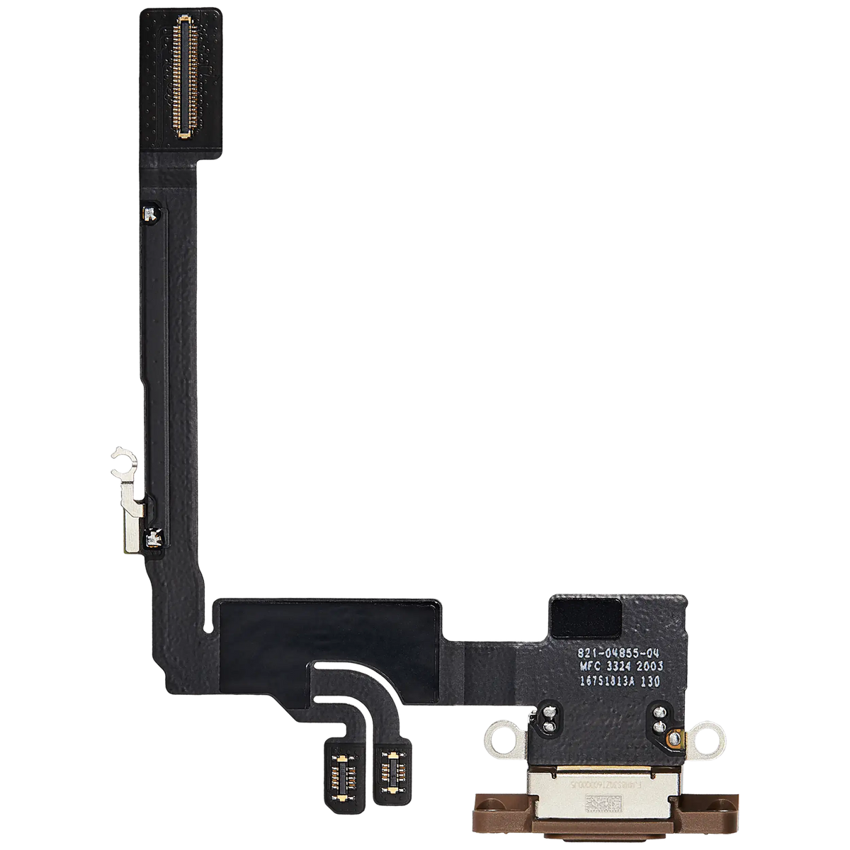 Charging Port Flex Cable For I Phone 16 Pro (Used Oem Pull) (Desert Titanium)