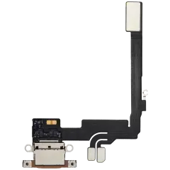 Charging Port Flex Cable For I Phone 16 Pro (Used Oem Pull) (Desert Titanium)