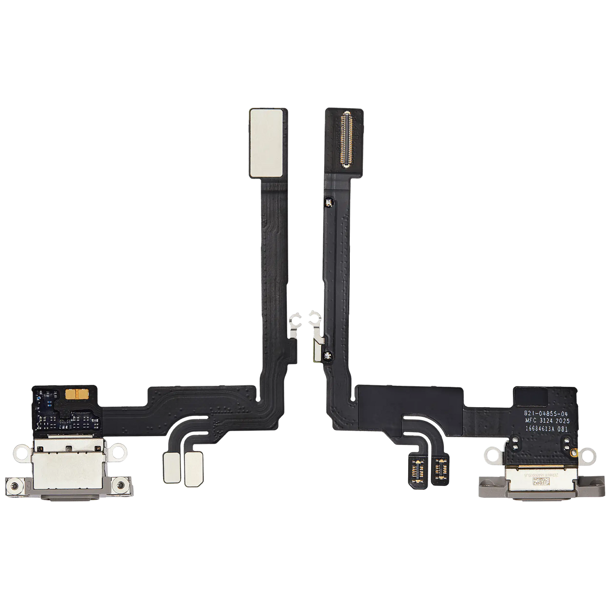 Charging Port Flex Cable For I Phone 16 Pro (Used Oem Pull) (Natural Titanium)
