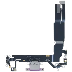 Charging Port Flex Cable For I Phone 16 (Us Version) (Genuine Oem) (Pink)