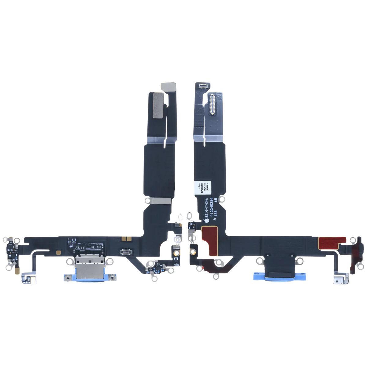 Charging Port Flex Cable For I Phone 16 (Us Version) (Genuine Oem) (Ultramarine)