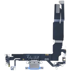 Charging Port Flex Cable For I Phone 16 (Us Version) (Genuine Oem) (Ultramarine)