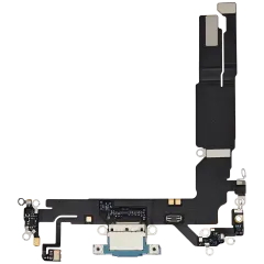 Charging Port Flex Cable For I Phone 16 (Used Oem Pull) (Teal)