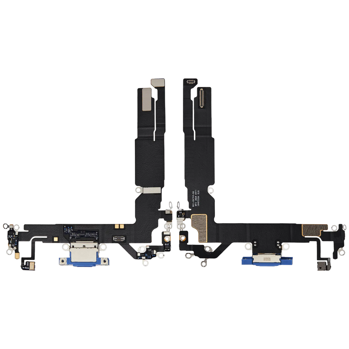 Charging Port Flex Cable For I Phone 16 (Used Oem Pull) (Ultramarine)