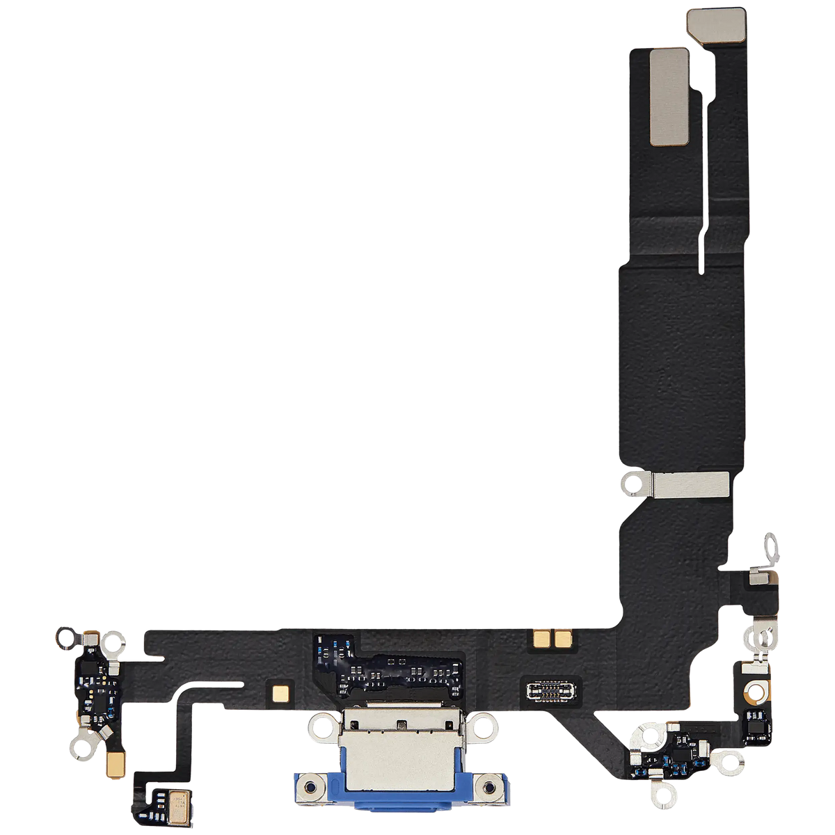 Charging Port Flex Cable For I Phone 16 (Used Oem Pull) (Ultramarine)