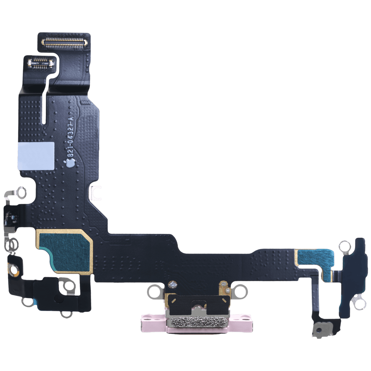 Charging Port Flex Cable With Board For I Phone 15 (Genuine Oem) (Pink)