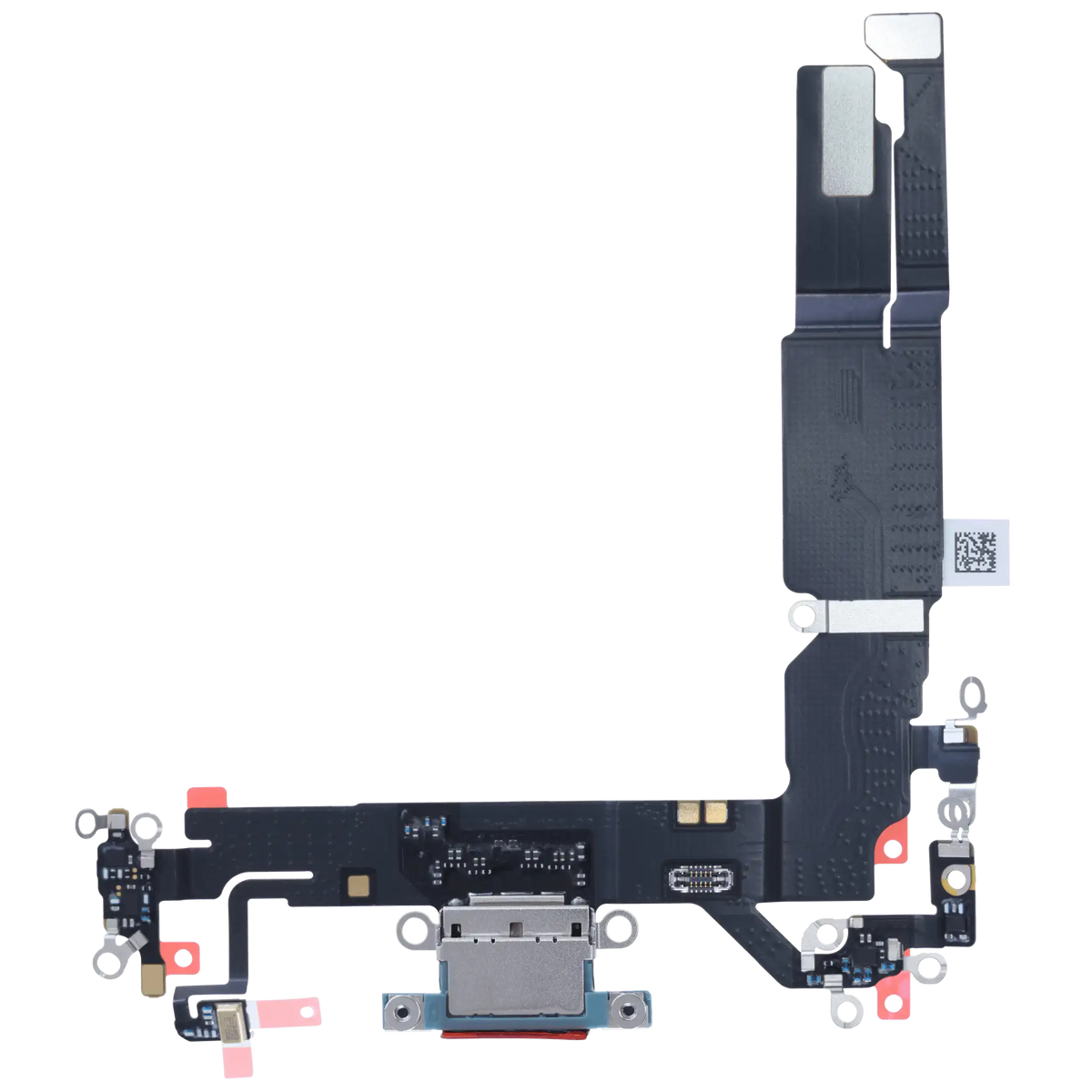 Charging Port Flex Cable With Board For I Phone 16 (Eu / Uk / Ca) (Genuine Oem) (Teal)