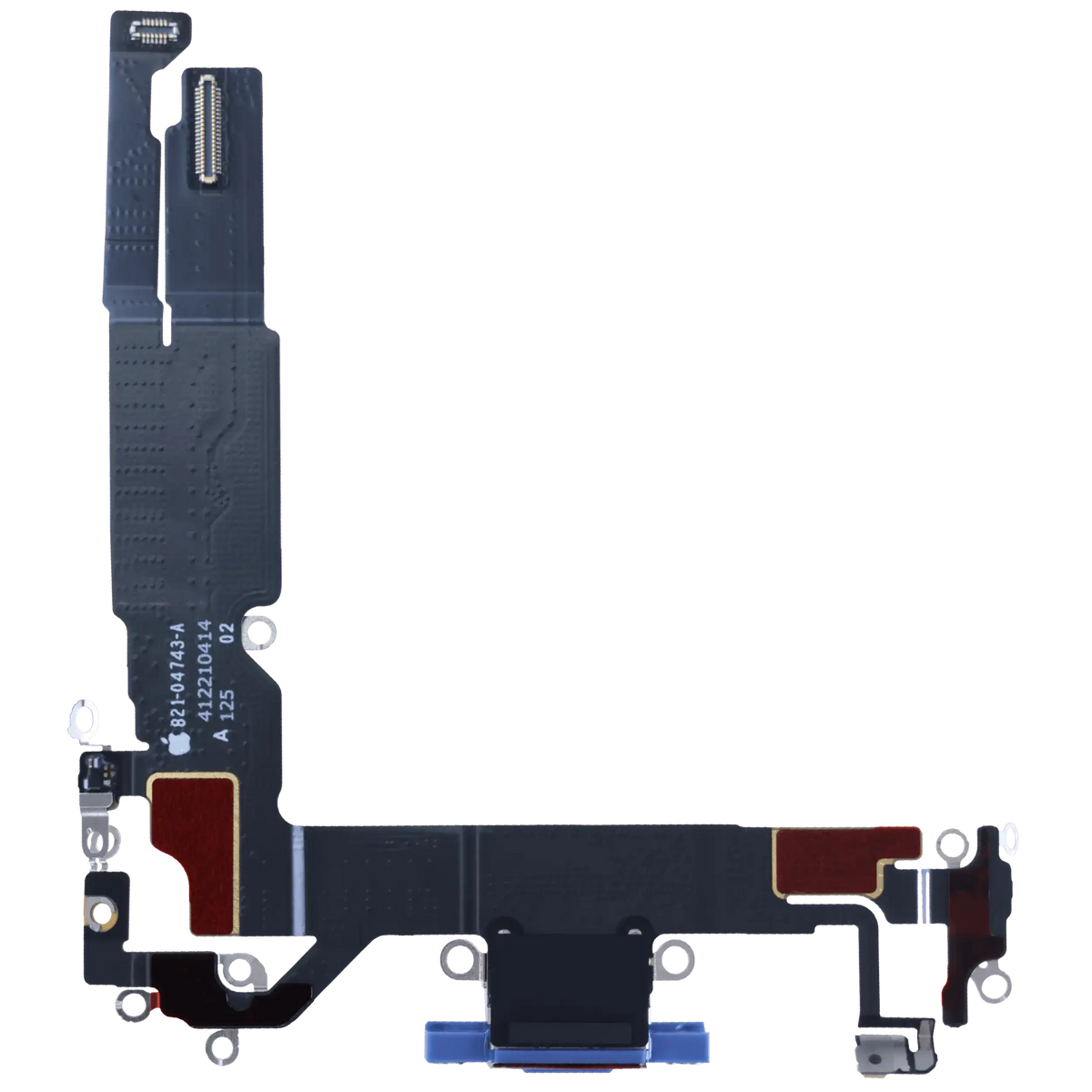 Charging Port Flex Cable With Board For I Phone 16 (Eu / Uk / Ca) (Genuine Oem) (Ultramarine)