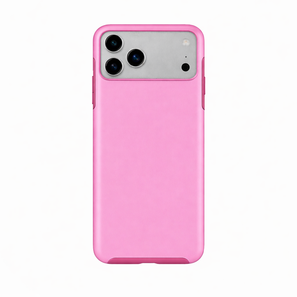 For Apple iPhone 17 Pro Heavy Duty Axis Design Case Pink