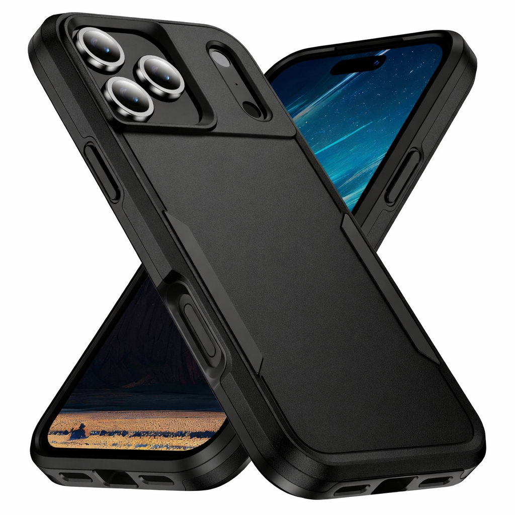 For Apple iPhone 17 Pro Max Axis Exploiter Case Black