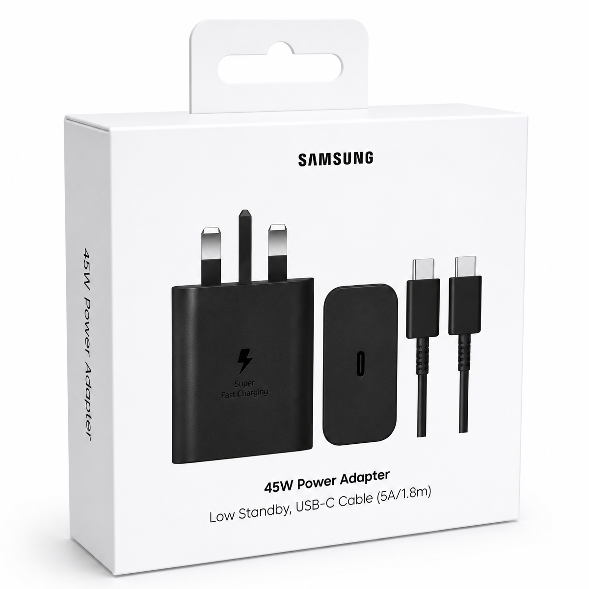 Samsung EP-T4511 45W Super Fast Charger With C To C Cable Black