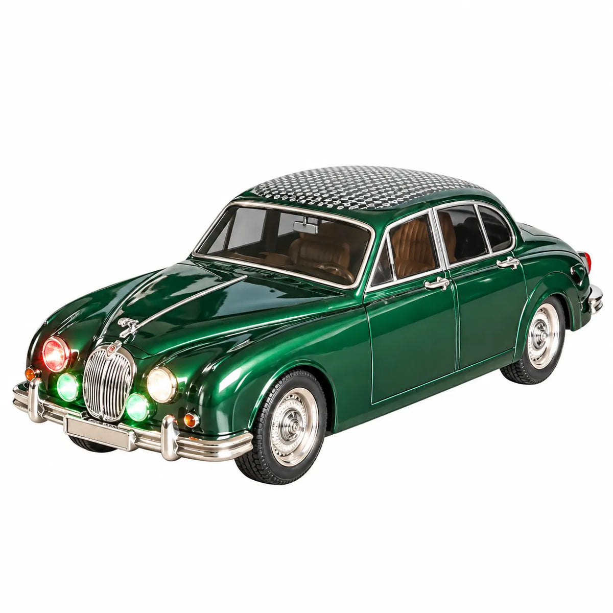 Classic MKII Retro Car Bluetooth Speaker & FM Radio - Green